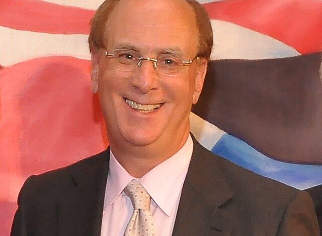 larry fink net worth